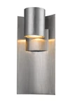 Z-lite 559M-LED Silver Amador 14-3/4"H Integrated Outdoor Wall Sconce. Fixed Price $70.76.