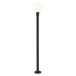 Z-lite Laurent Light 12" Outdoor Post Mount, Black/opal 597PHB-567P-BK. Fixed Price $598.00.