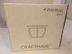 Craftmade Z433-RT Three Down Lighting Medium Outdoor Flush Rust. Fixed Price $45.00.