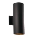 Vaxcel Lighting CO-OWB052 Black Chiasso 14"H 2-LIGHT Outdoor Wall Sconce. Fixed Price $93.99.