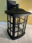 Quoizel SNNL8409K Outdoor Led Wall Sconce Light 1 Lamp - No Hardware. Fixed Price $189.50.