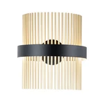 ET2 E34251-BKSBR Chimes 5CCT Select Wall Light Sconce-black Satin Brass. Fixed Price $548.00.