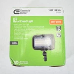 Commercial Electric 30W Bronze Outdoor Led Wall Wash Floor Light Landscape. Fixed Price $15.00.