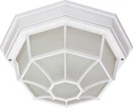 Nuvo 60-534 Light 12" White Outdoor Ceiling Spider Cage Fixture. Fixed Price $51.51.