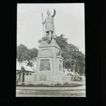 Antique Magic Lantern Glass Slide Photo Manco Capac The First Inca Statue. Fixed Price $14.95.