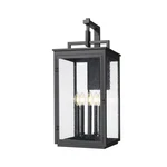 Z-lite Hartwell Outdoor Wall Light, Sand Black/clear Seedy 5019XL-BK. Fixed Price $562.70.