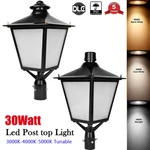 Outdoor 30W Led Post Top Light Dusk Dawn Street Pole Garden Backyard. Fixed Price $175.09.