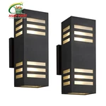 Harriet Porch Lights Outdoor - IP64 13INCH (2 Lamps), Black/modern. Fixed Price $175.94.