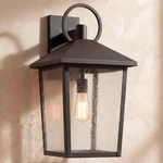 John Timberland Westmont 22" High Sand Black Outdoor Wall Light. Fixed Price $224.99.