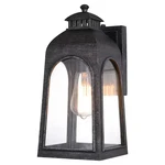 Vaxcel T0591 Pilsen 6.5-IN Black Outdoor Wall Lantern, Dusk Dawn Photocell. Fixed Price $224.99.
