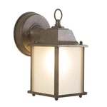 Yosemite Tara 1 Light Exterior Aluminum/glass Wall Mount Brown. Fixed Price $36.16.