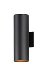 Black Two Light Outdoor Wall Lantern From The Outpost Collection. Fixed Price $158.00.