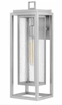 Republic 1005SI Large Wall Mount Lantern Light, Satin Nickel. Fixed Price $149.95.