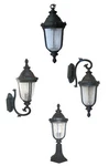 Aluminum Outdoor Exterior Lantern Wall Lighting Fixture Black Sconce Hanging. Fixed Price $18.99.