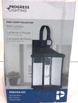 Progress Lighting Park Court 1-LIGHT 19" Textured Black Outdoor Wall Lantern New. Fixed Price $59.99.