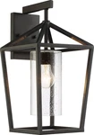 Nuvo Lighting 60/6593 Hopewell 17" Tall Outdoor Wall Sconce - Black. Fixed Price $173.59.