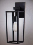 Hukoro Martin 17.5 In. 1-LIGHT Matte Black Outdoor Hardwired Wall Lantern Sconce. Fixed Price $28.45.