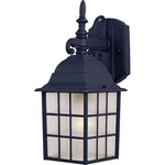 Maxim 1051 Black/clear North Church 14" 1-LIGHT Wall Sconce. Fixed Price $54.40.