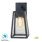 Home Decorators Colonnade 17702 1-LIGHT Large Outdoor Wall Mount Sconce Black. Fixed Price $24.89.