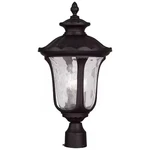 Livex Lighting 7859-07 Oxford 3 Bronze Outdoor Post Top Lantern. Fixed Price $298.90.