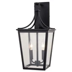 Vaxcel Lighting T0775 Cottage Grove 2 19" Tall Outdoor Wall - Black. Fixed Price $159.99.
