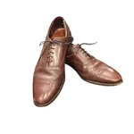 Allen Edmonds Fifth Avenue Cap-toe Oxford Derby Size 12 Light Brown Lace Up. Fixed Price $55.78.