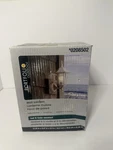 Portfolio Outdoor Wall Lantern Matte Black Finish And Clear Glass 4.7X6.1X8.25". Fixed Price $40.00.