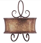Maxim Lighting 24168SBUB Alexander 2-LIGHT Wall Sconce Bronze New Nib. Fixed Price $82.47.