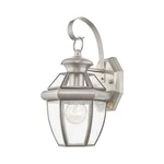Livex Lighting 2051-91 Monterey Outdoor Brushed Nickel Finish Solid B.... Fixed Price $102.03.