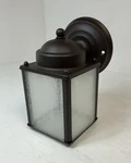 Coramdeo Outdoor Square Coach Porch Light, 60W Led, W033S-E26-RBS -rustic Bronze. Fixed Price $36.48.