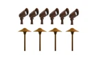 Low Voltage Landscape Lighting Led 6 Spot 4 Path 10 Pc Kit. Fixed Price $246.00.
