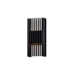 ET2 E30114-BK Rampart Medium Led Outdoor Wall Light-black 11.75"H. Fixed Price $248.00.