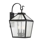 Savoy House 5-101 Woodstock 3 Light 24" Tall Outdoor Wall Sconce Black. Fixed Price $452.00.