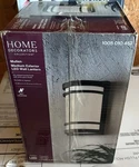 Home Decorators Collection Mullen Medium Led Wall Lantern Black Outdoor. Fixed Price $26.99.