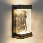Lutec Starry 1857 795 Lumen 3000K Led Wall Light With Seeded Glass, Modern Porch. Fixed Price $49.49.