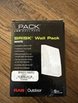 Rab. Brisks 17L-740W/PCU Pack Led Wall With Photocell White Light. Fixed Price $30.00.