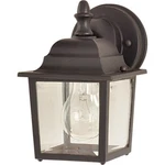 Maxim Builder Cast 1-LIGHT Outdoor Wall Lantern Empire Bronze 1025EB. Fixed Price $44.99.