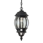 Forte Lighting 1702-01-04 Signature 6.5 Inch Black Outdoor Pendant. Fixed Price $66.60.