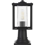 Elegant Lighting OD302P15BK Dover 14.5 Inch Black Outdoor Post. Fixed Price $106.00.