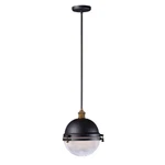 Maxim Lighting Portside-outdoor Pendant, Oil Rubbed Bronze/brass 10187OIAB. Fixed Price $286.20.