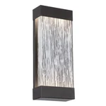 Eurofase Outdoor Large Led Surface Mount, Black/black Wood Grain 35892-014. Fixed Price $395.00.