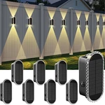 Solar Fence Lights Outdoor - 3000/4000/6000K Modes,up & Down Lighting IP65 .... Fixed Price $64.08.