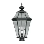 Livex Lighting 2364-04 Georgetown Black Outdoor Post. Fixed Price $443.99.
