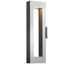 Hinkley Atlantis, 2-LIGHT Led, Outdoor Wall Lighting, 11WATTS, Titanium. Fixed Price $325.33.