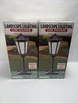 Malibu Low Voltage Landscape Metal Light CM401L Pathway Black 11W Set New. Fixed Price $90.00.