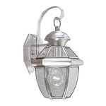 Livex Lighting Monterey Outdoor Wall Lantern Brushed Nickel 2051-91. Fixed Price $117.96.
