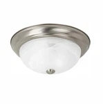 Flush Mount Ceiling Light Sea Gull Windgate 1 Brushed Nickel Led Bulb. Fixed Price $21.89.