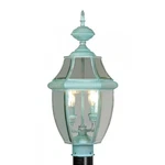Livex Lighting Monterey 2 Outdoor Post Head Verdigris. Fixed Price $293.96.