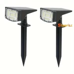 Litom Solar Lights 12 Led Landscape Outdoor IP67 Waterproof 2PK. Fixed Price $35.99.