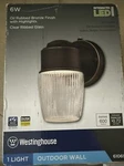 Westinghouse 61069 Led Light Integrated Outdoor 600 Lumens Oil Rubbed Bronze. Fixed Price $20.99.